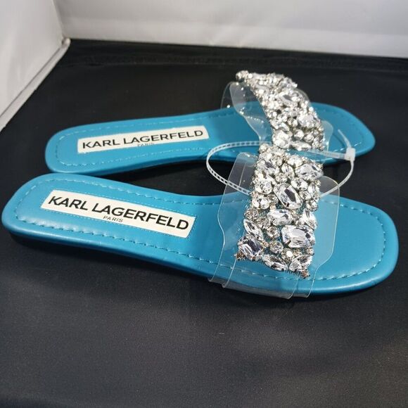Karl Lagerfeld Slide Sandal Women's Size 7M - Picture 7 of 7